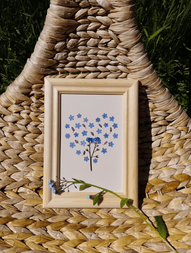 Coeur de Myosotis